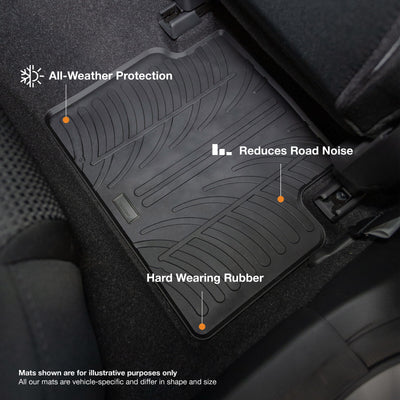 Nissan Qashqai Rubber Car Mats (2017-2021)