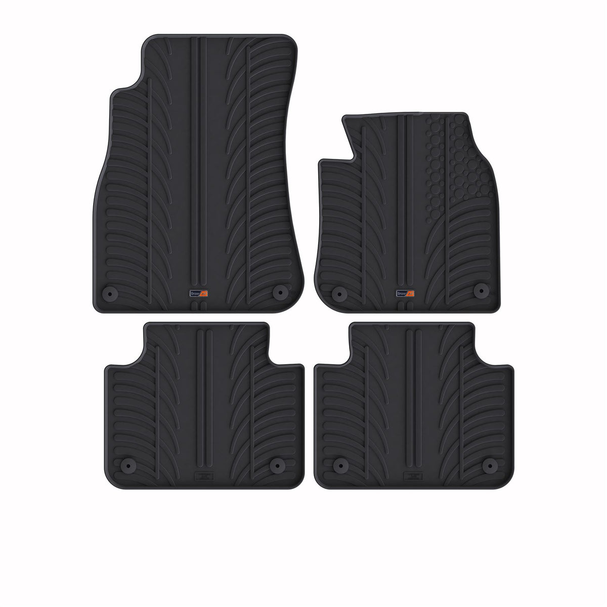 VW Touareg Rubber Car Mats (2023-on)