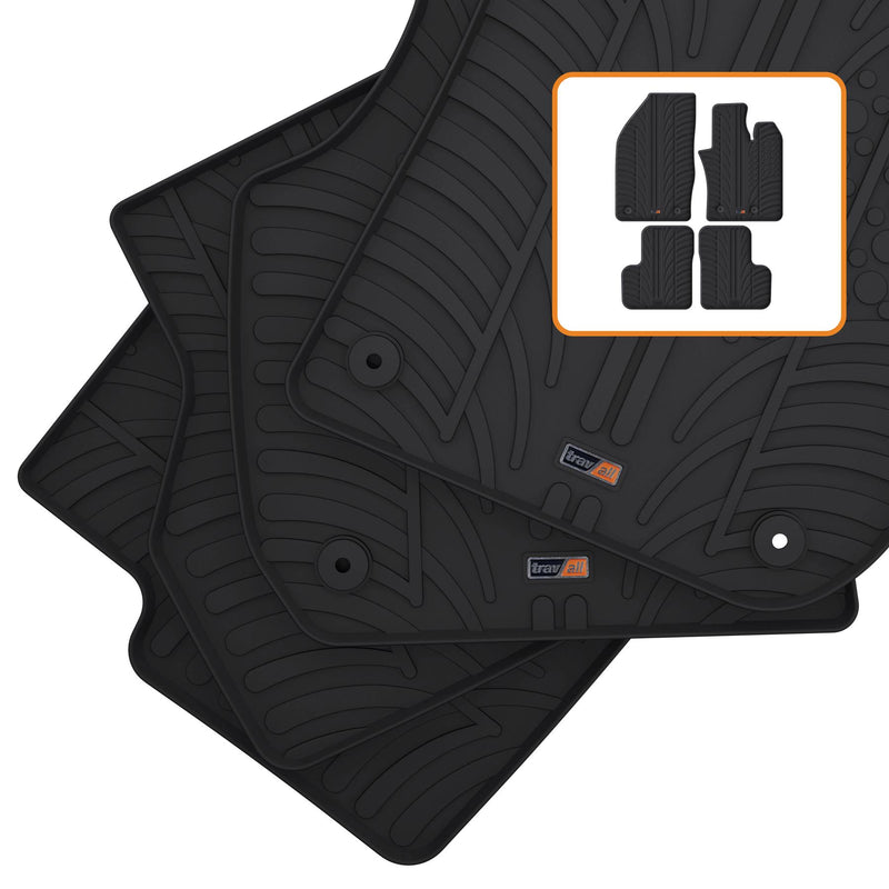 Fiat 500X Rubber Car Mats (2014-2024)