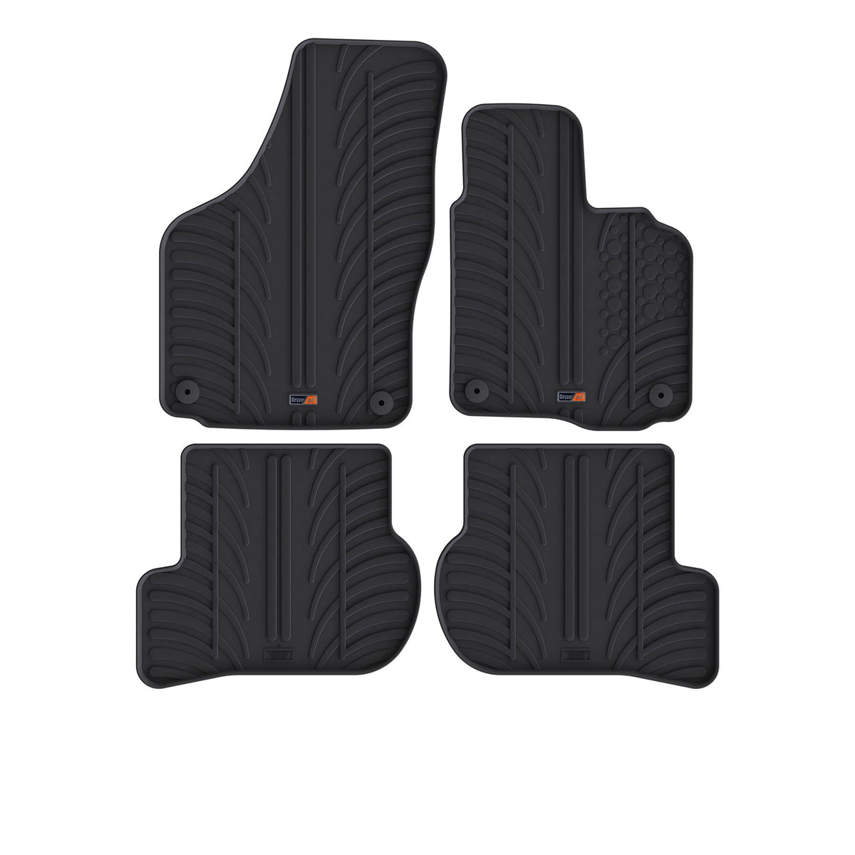 Skoda Octavia Hatchback Rubber Car Mats (2004-2009)