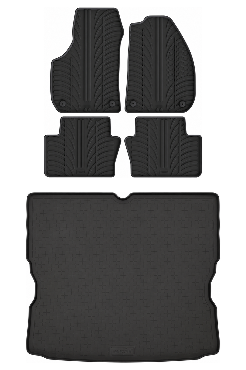 Vauxhall Zafira Rubber Boot Liner and Rubber Car Mats Bundle (2005-2012)