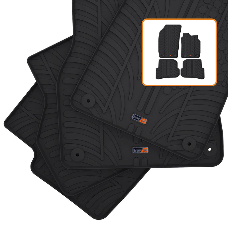 Audi A1 Rubber Car Mats (2010-2018)