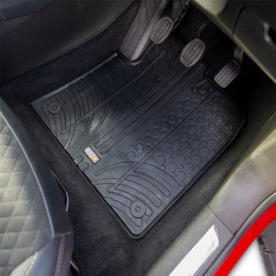 Carsio Tailored Rubber Car Floor Mats For Vauxhall Grandland X 2017 Onwards