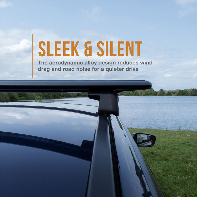 Toyota Auris Roof Bars (Flush Rail) 115cm (2012-2018)