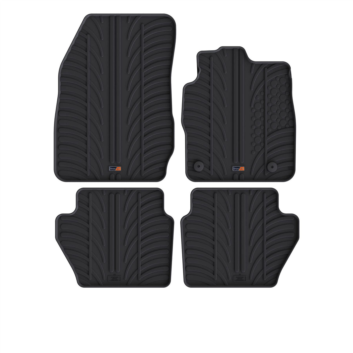 Ford Fiesta Rubber Car Mats (2008-2017)