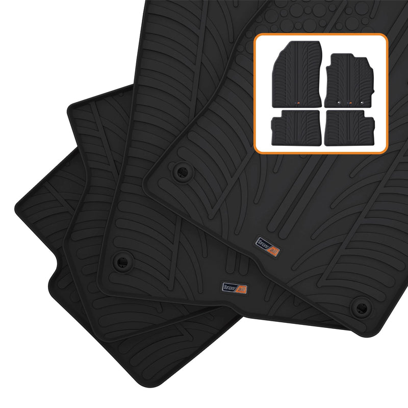 Toyota Auris 5 Door Hatchback Rubber Car Mats (2012-2018)
