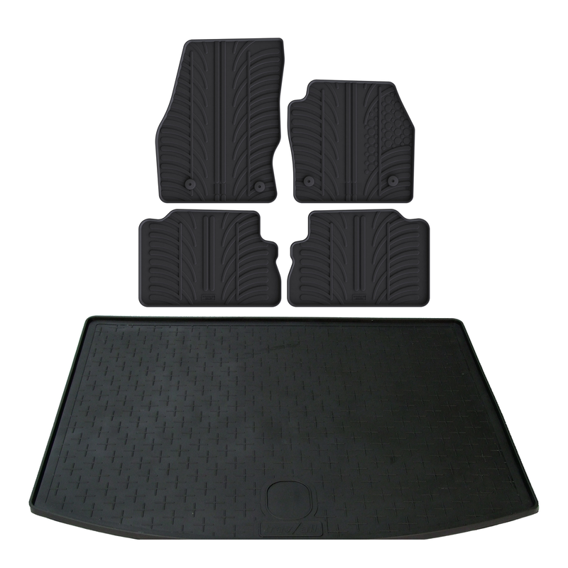 Ford Kuga Rubber Boot Liner and Rubber Car Mats Bundle (2012-2020)