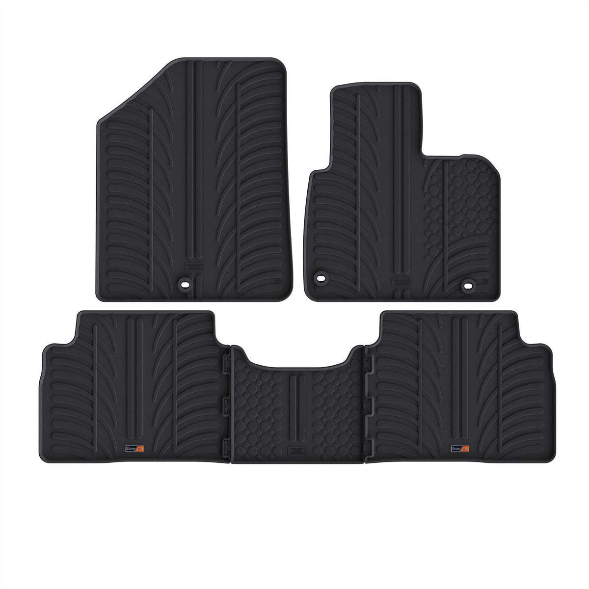 Kia Sorento Rubber Car Mats (2018-2020)