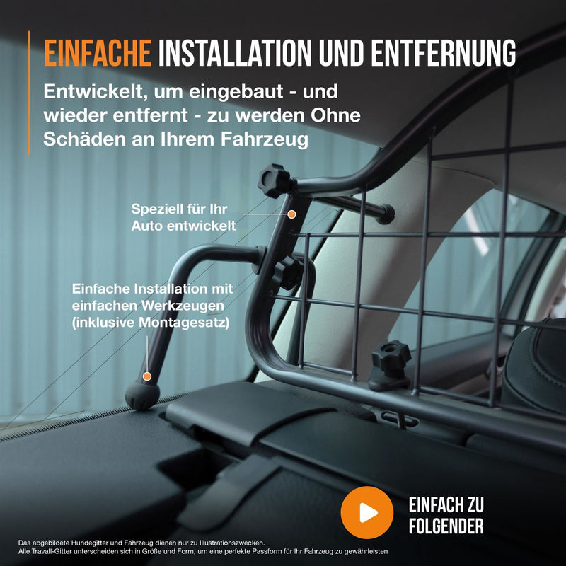 VW T-Cross Hundegitter und Trenngitter Set (2024-jetzt)