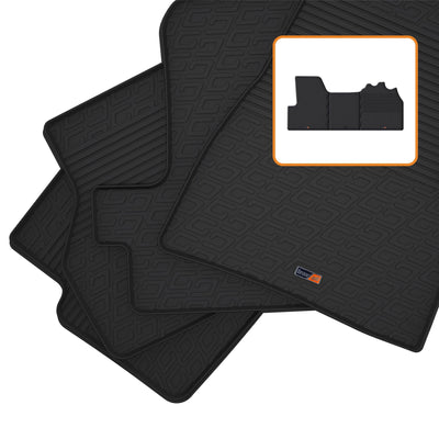 Peugeot Boxer Rubber Car Mats (2014-on)