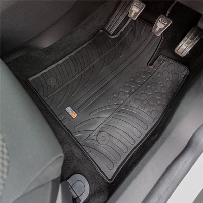 Ford Fiesta 3 Door Hatchback Rubber Car Mats (2017-2023)
