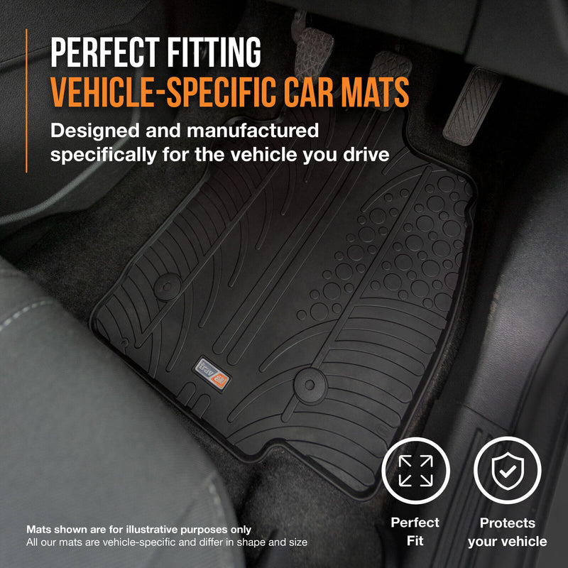 Mercedes A-Class AMG Rubber Car Mats (2018-2023)