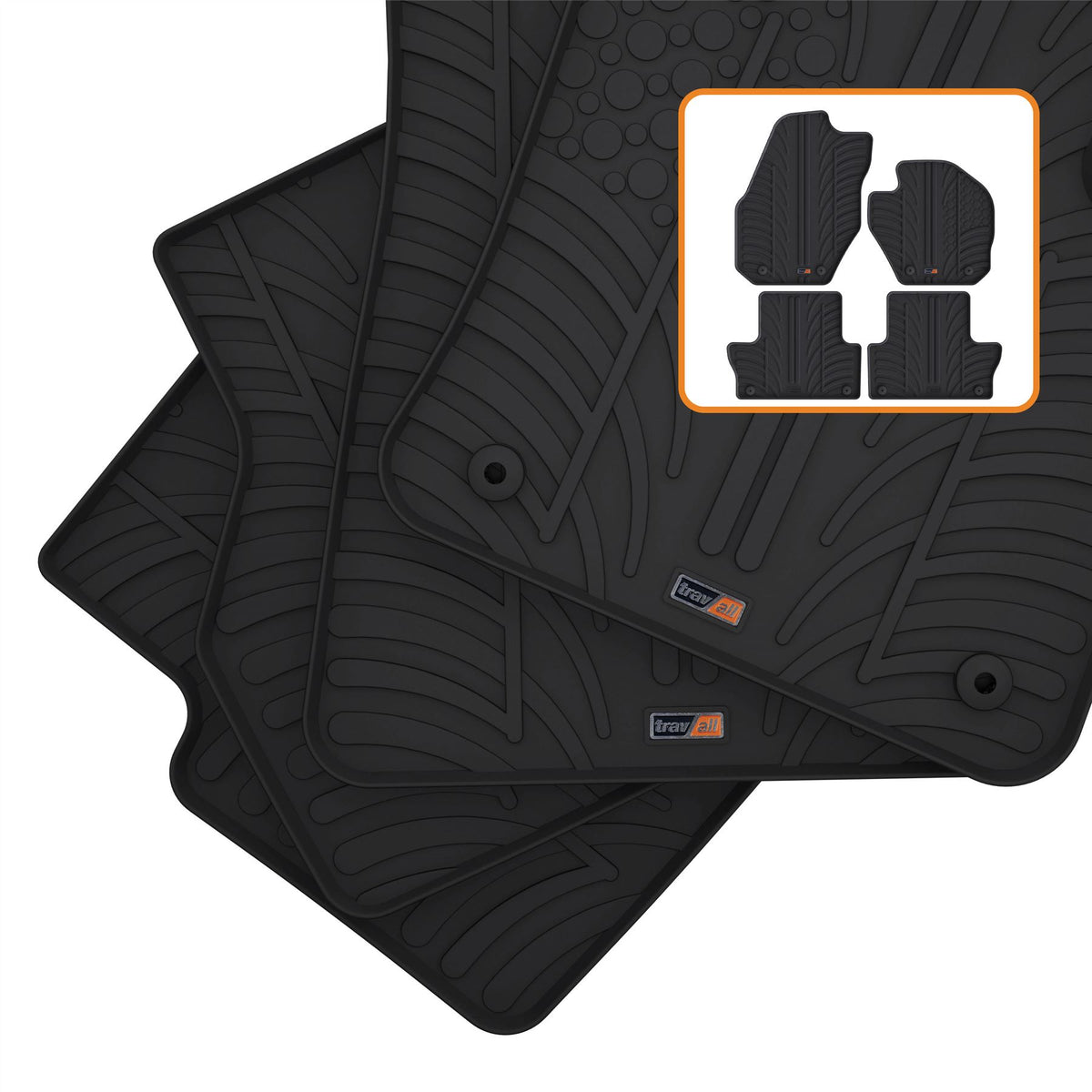 Volvo XC60 Rubber Car Mats (2014-2017)