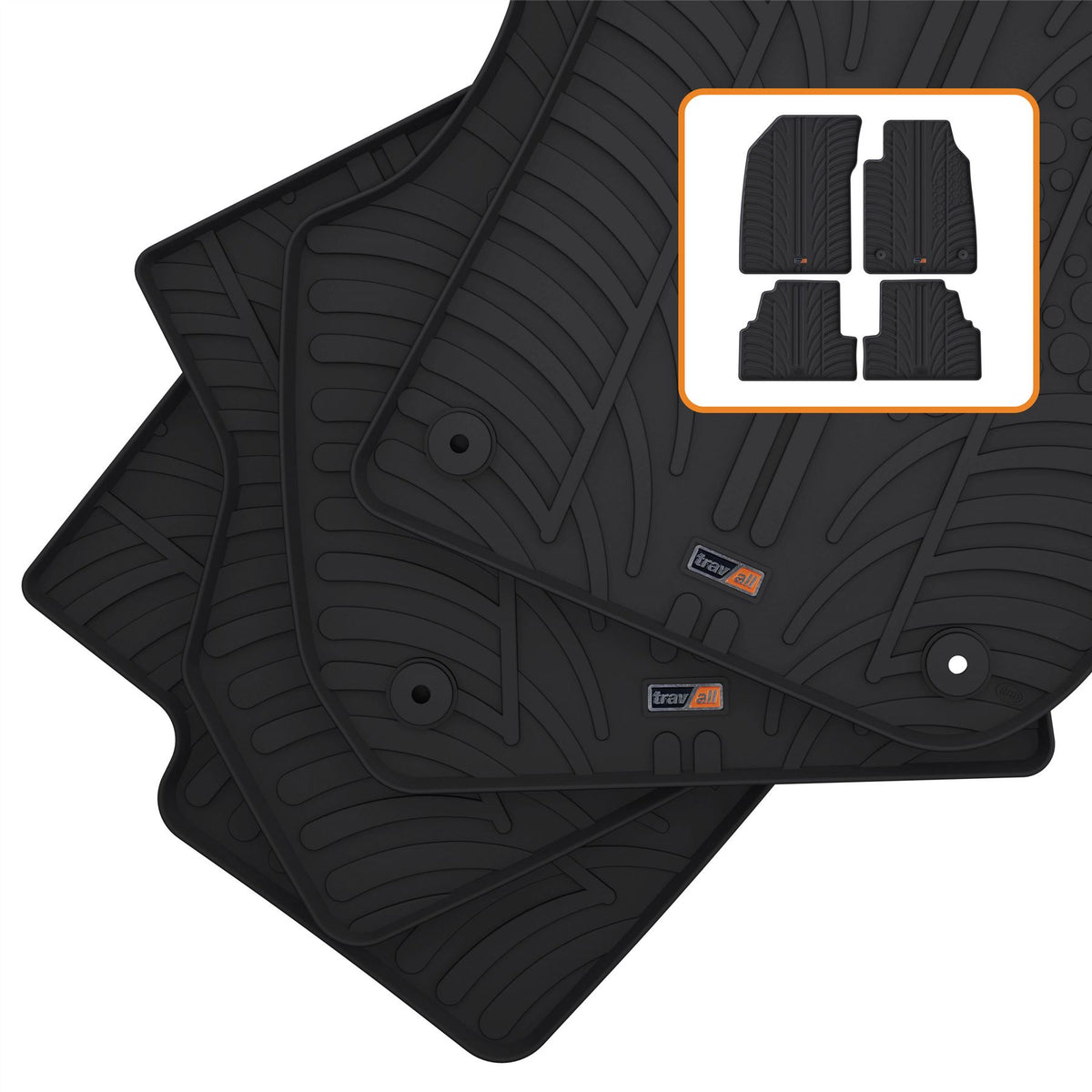 Vauxhall Mokka Rubber Car Mats (2012-2020)