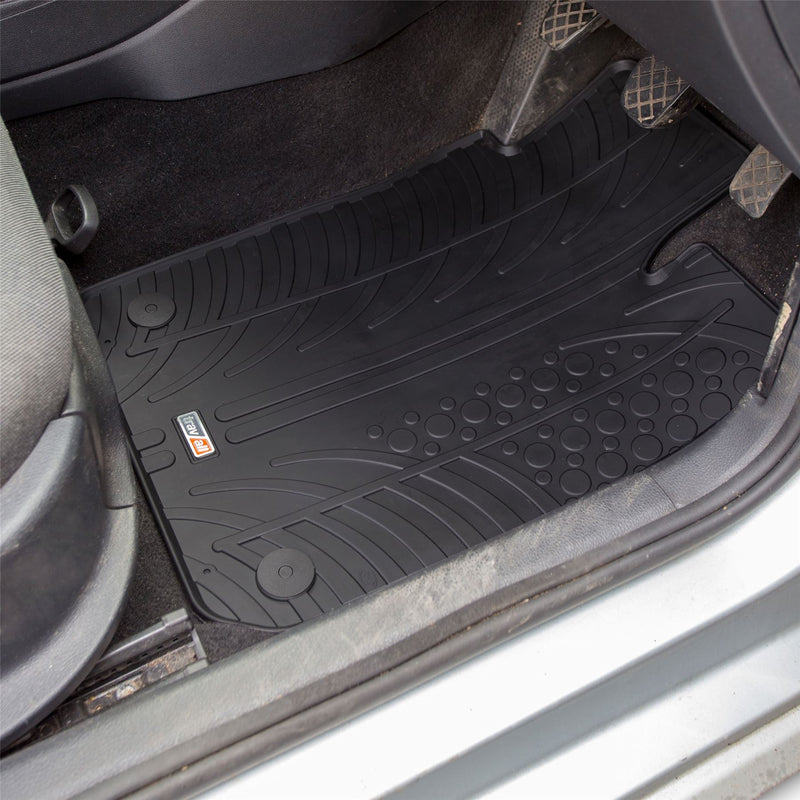 Skoda Fabia Rubber Car Mats (2014-2019)
