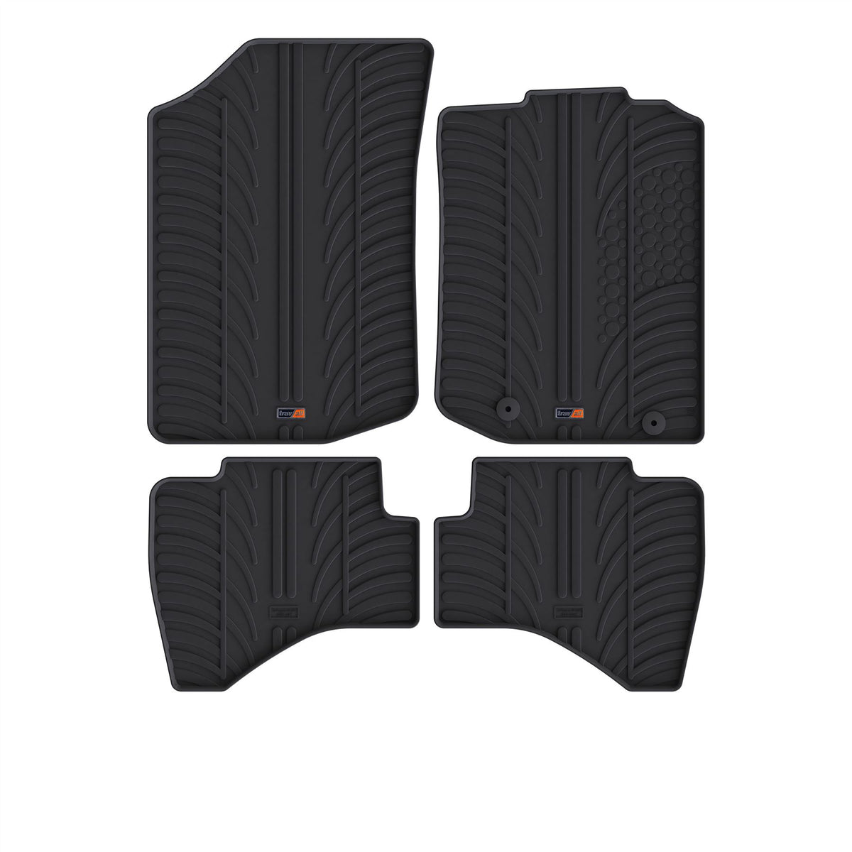 Tappetini per auto in gomma Toyota Aygo (2014-2022)