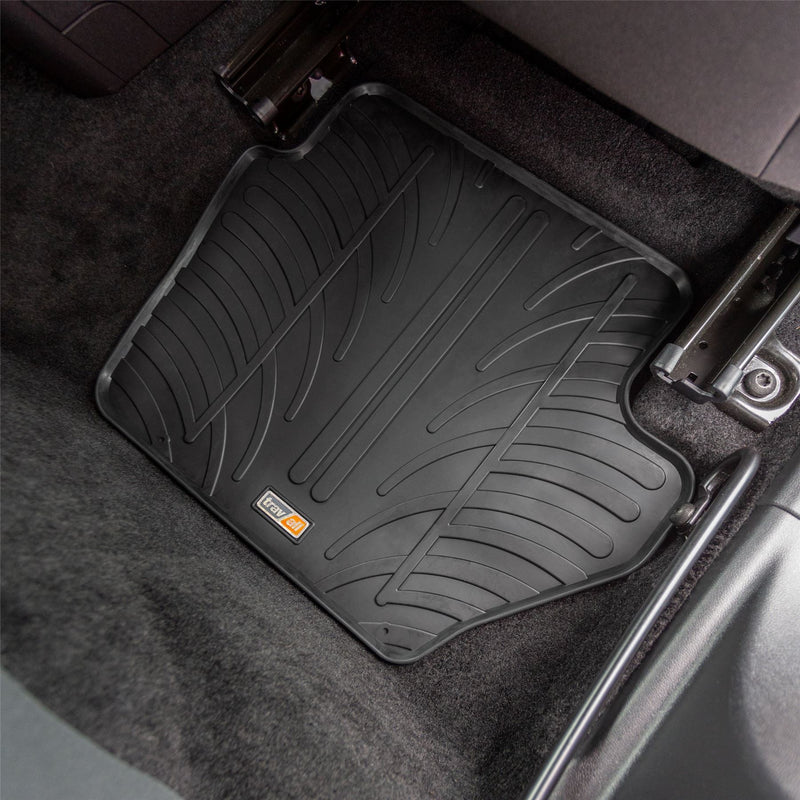 Ford Fiesta 3 Door Hatchback Rubber Car Mats (2017-2023)