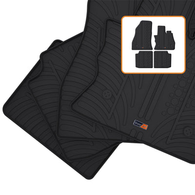 Fiat 500L MPW Rubber Car Mats (2012-2017)