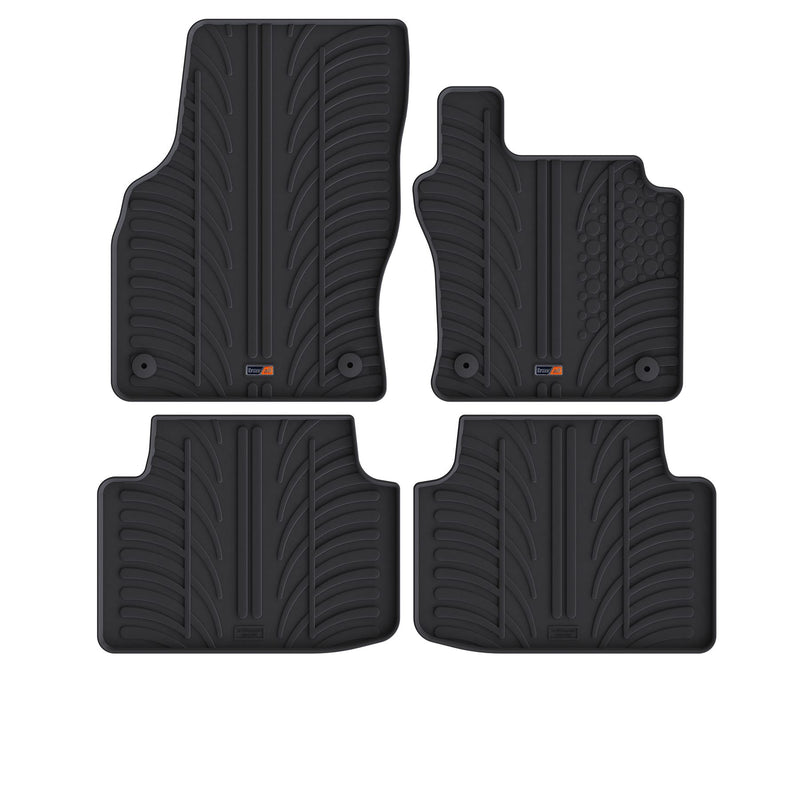 VW Passat Rubber Car Mats (2019-2024)