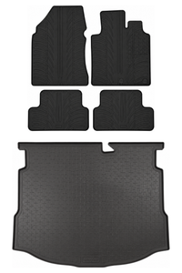 Nissan Qashqai Rubber Boot Liner and Rubber Car Mats Bundle (2007-2014)