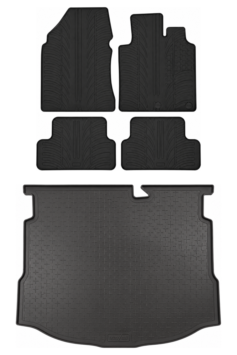 Nissan Qashqai Rubber Boot Liner and Rubber Car Mats Bundle (2007-2014)