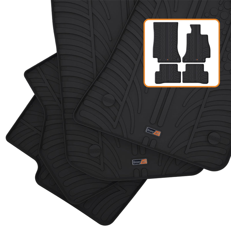Mercedes C-Class Estate Rubber Car Mats (2014-2018)