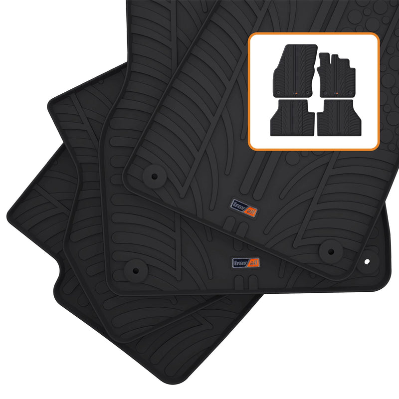 VW Caddy Rubber Car Mats (2020-on)