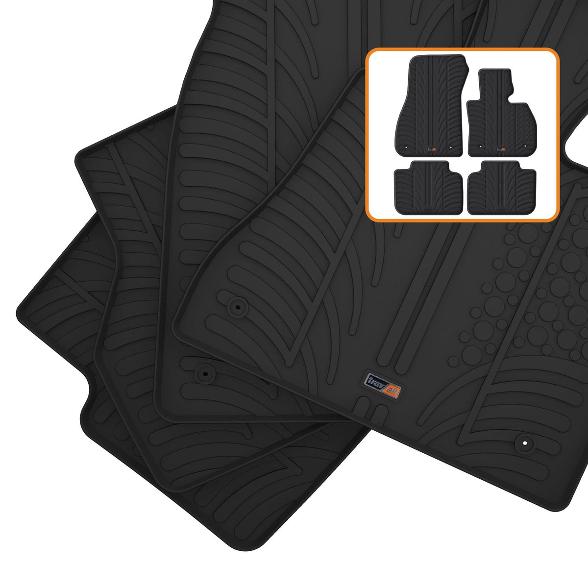 BMW X2 Rubber Car Mats (2017-2023)