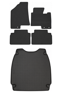 Kia Sportage Rubber Boot Liner and Rubber Car Mats Bundle (2010-2015)