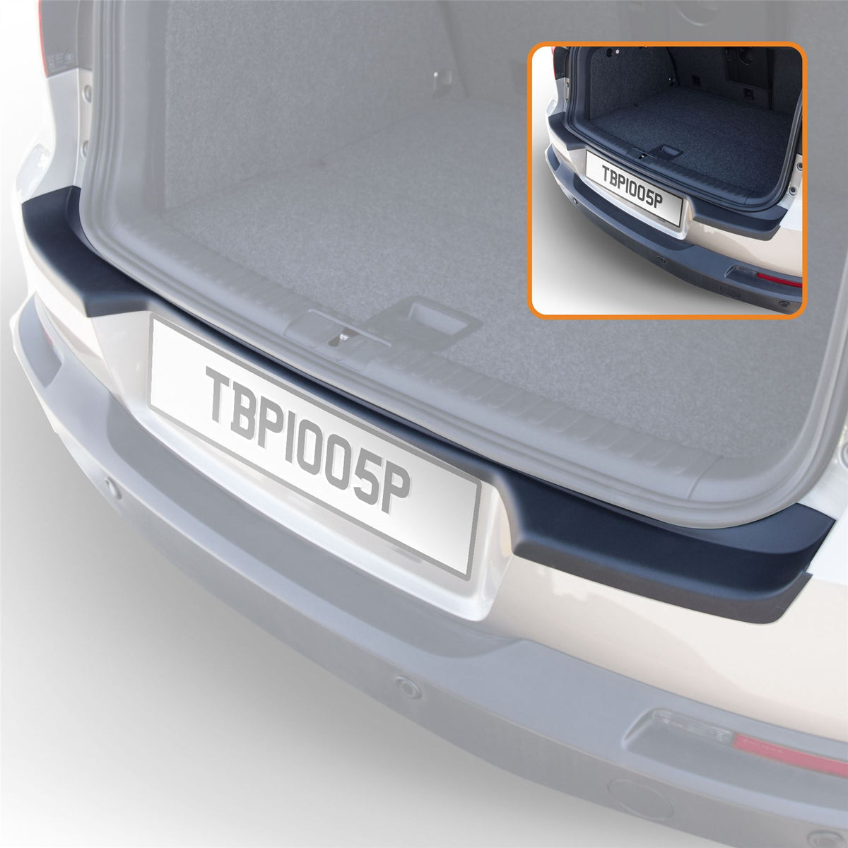 VW Tiguan Bumper Protector (2007-2016) smooth