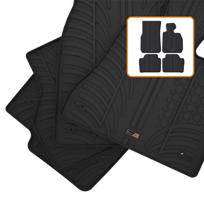 BMW 3 Series Saloon Rubber Car Mats (2011-2019)