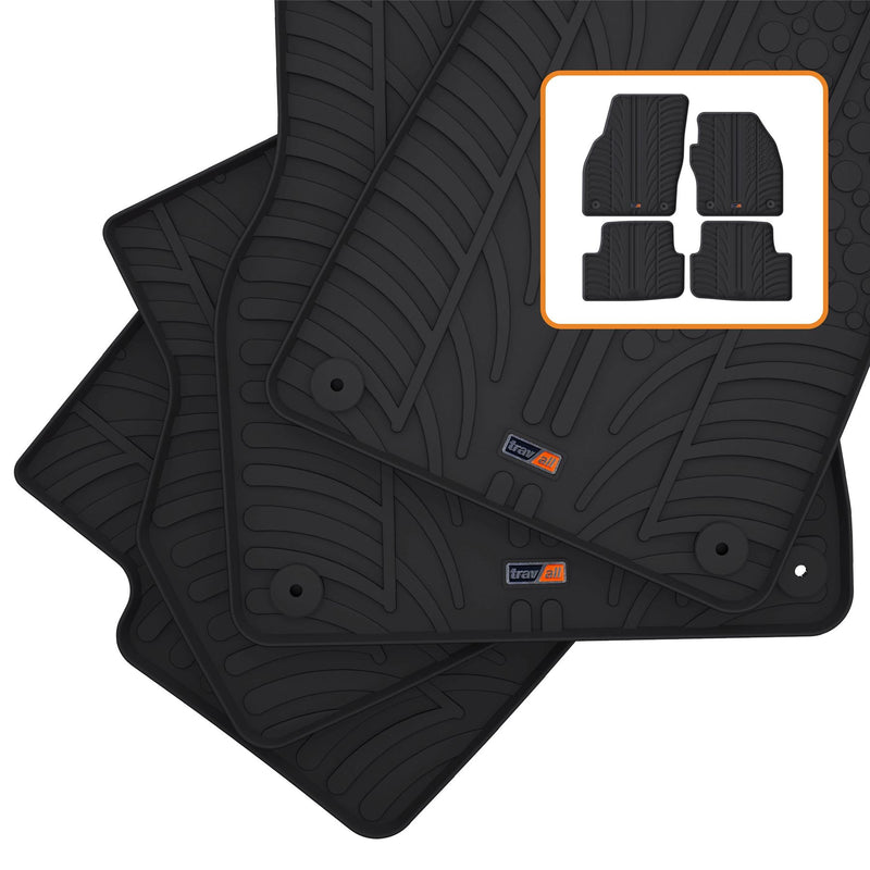 VW Polo Rubber Car Mats (2017-2021)