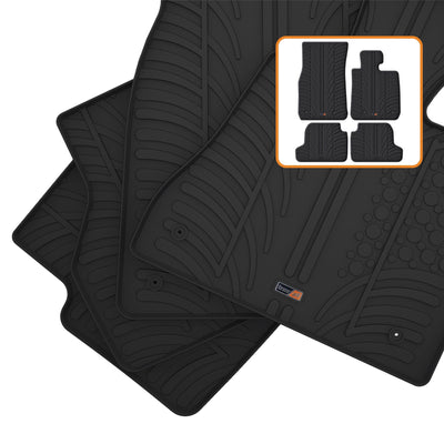 BMW 2 Series Convertible Rubber Car Mats (2014-2021)