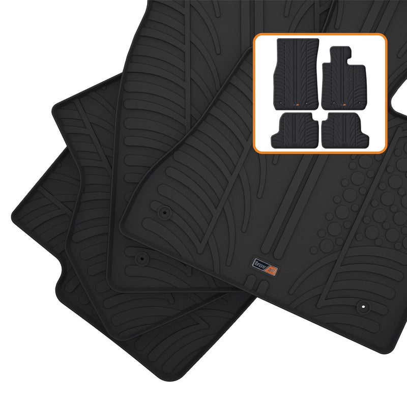 BMW 2 Series Convertible Rubber Car Mats (2014-2021)