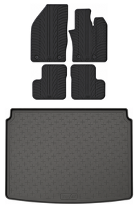 Fiat 500X Rubber Boot Liner and Rubber Car Mats Bundle (2014-2024)