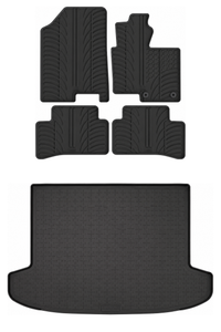 Hyundai Tucson Rubber Boot Liner and Rubber Car Mats Bundle (2020-)