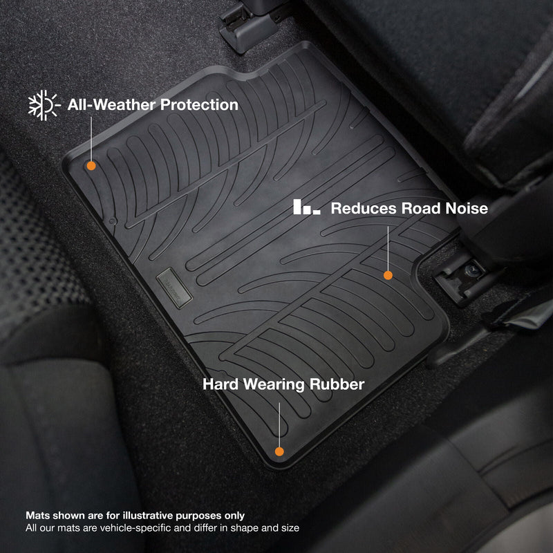 Fiat Doblo Rubber Car Mats (2010-2022)