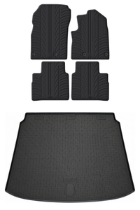 Nissan X-Trail Rubber Boot Liner and Rubber Car Mats Bundle (2007-2014)