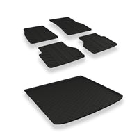 BMW 5 Series Touring Rubber Boot Liner and Floor Mats Bundle (2009-2017)