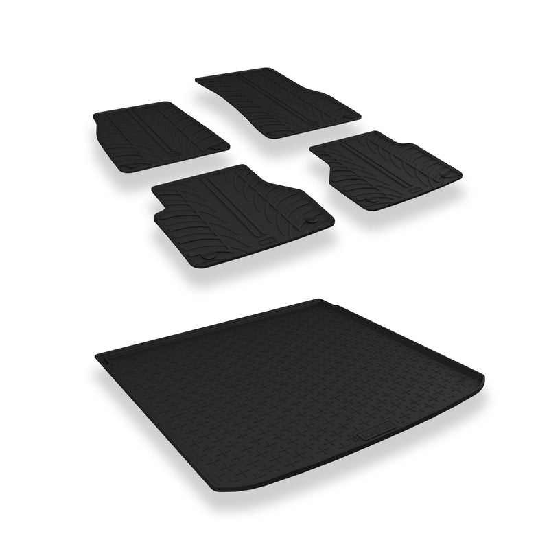 Carpet Floor Mats Set Of 4 For Volkswagen Tiguan 2016-2024 (Not Allspace)