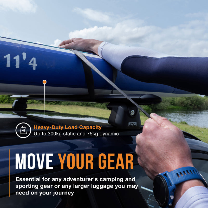 Volvo EX40 Roof Bars (Flush Rail) 125cm (2024-on)