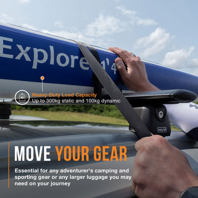 Toyota RAV4 Roof Bars (Open Rail) 125cm (2013-2015)