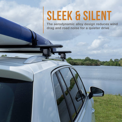 Volkswagen T-Cross Roof Bars (Open Rail) 125cm (2024-on)