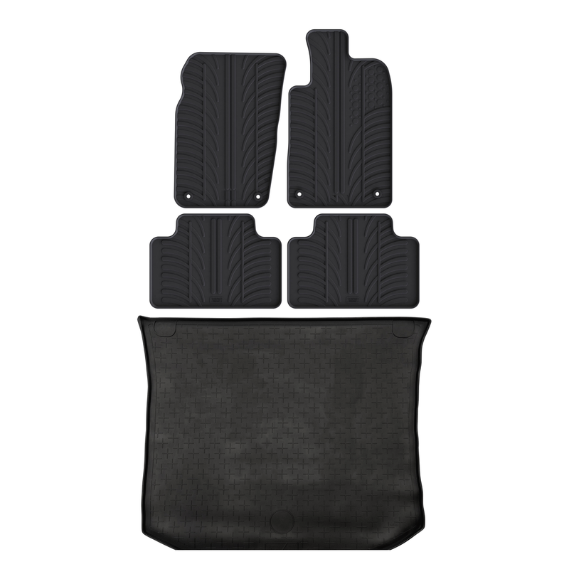 Jeep Grand Cherokee Rubber Boot Liner and Rubber Car Mats Bundle (2013-2022)