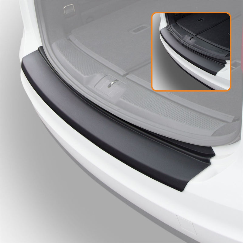OPPL Load Sill Guard Cover For Seat Alhambra I (2000-2010) – Black ABS Protective Trim