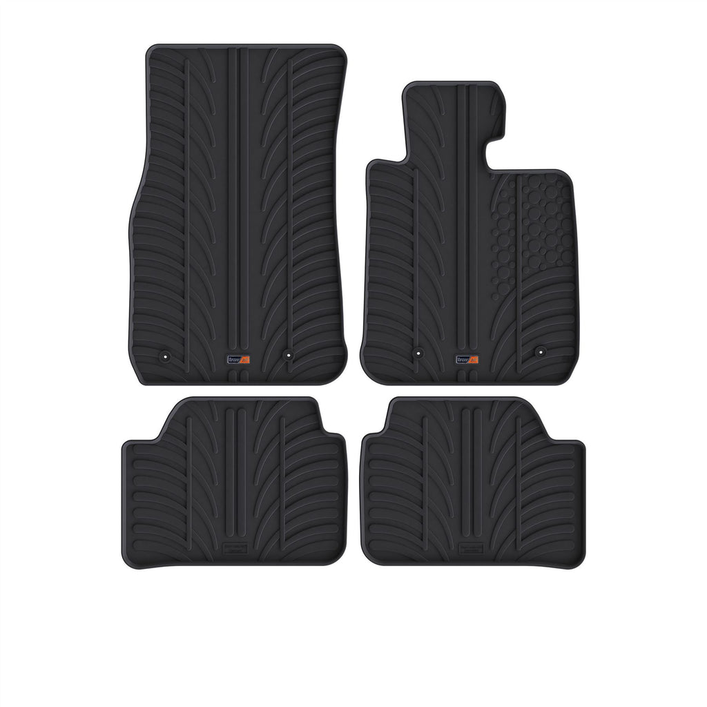 Travall Rubber Car Mats for BMW 1 Series (2015-2019)