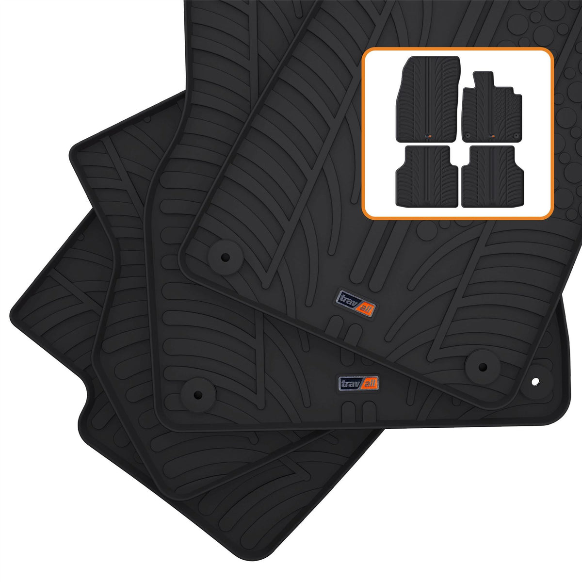 Skoda Enyaq iV Rubber Car Mats (2020-on)