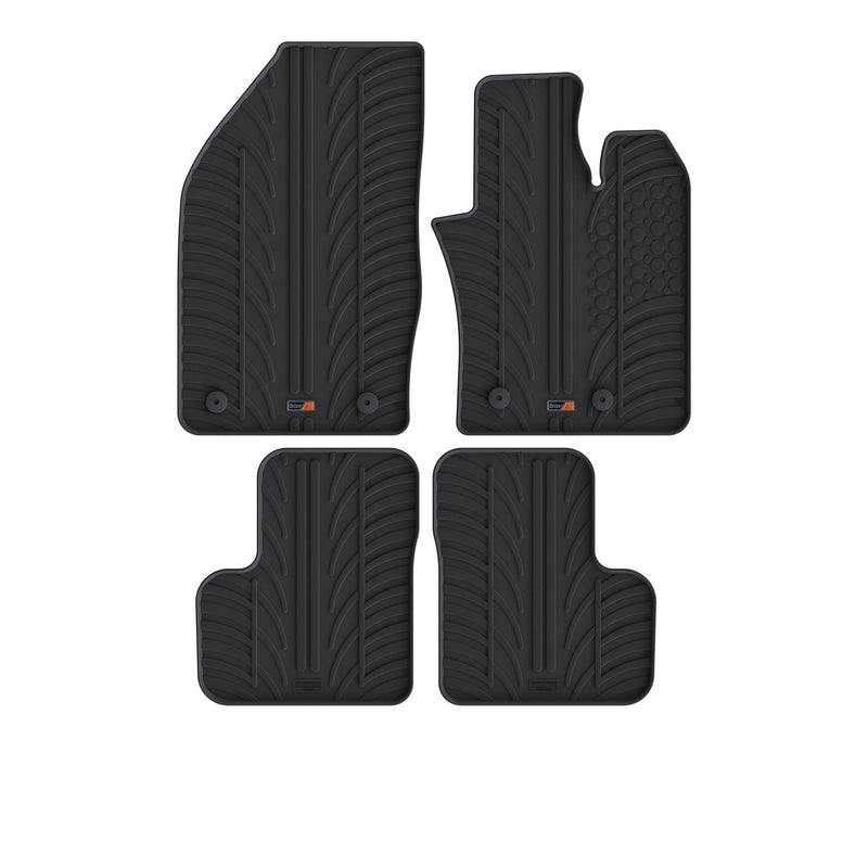 Fiat 500X Rubber Car Mats (2014-2024)