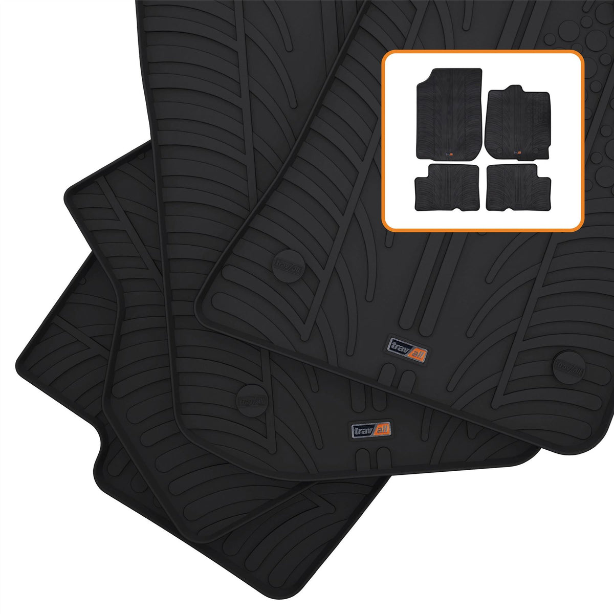 Renault Duster Rubber Car Mats (2010-2017)