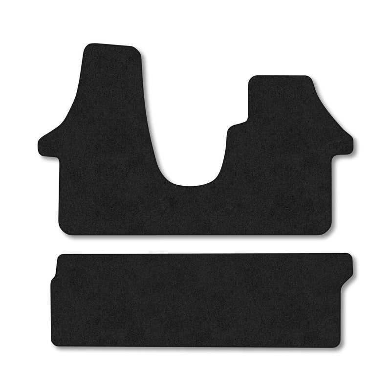 VW Transporter T6 (2015-2019) [Kombi] [Double Seat] [Twin Sliding Doors] Carpet Floor Mat